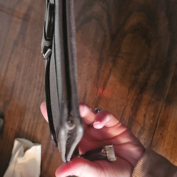 Michael Kors Gray/taupe Leather Clutch - Flawed - Picture 7 of 8